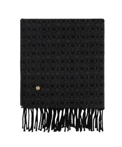 Coccinelle Monogram Sciarpa Multi Noir - STANGA Pelletteria