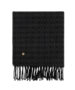 Coccinelle Monogram Sciarpa Multi Noir - STANGA Pelletteria