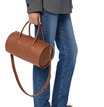 Carica l&#39;immagine nel visualizzatore di Gallery, Coccinelle Myrtha Maxi Logo Bauletto Cognac - STANGA Pelletteria
