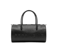 Carica l&#39;immagine nel visualizzatore di Gallery, Coccinelle Myrtha Maxi Logo Bauletto Nero - STANGA Pelletteria
