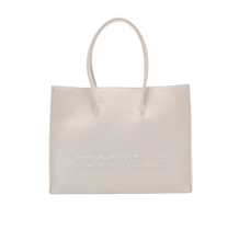 Carica l&#39;immagine nel visualizzatore di Gallery, Coccinelle Myrtha Maxi Logo Medium Blanco - STANGA Pelletteria
