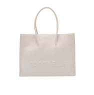 Coccinelle Myrtha Maxi Logo Medium Blanco - STANGA Pelletteria