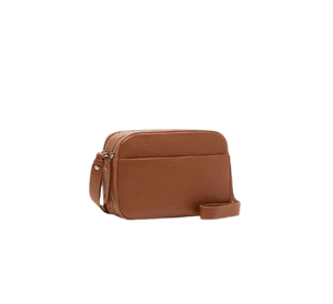 Coccinelle Myrtha Maxi Logo Tracolla Cognac - STANGA Pelletteria