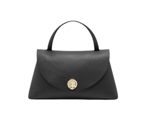 Coccinelle Nikla Medium Noir/Cognac - STANGA Pelletteria