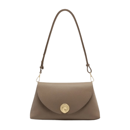 Coccinelle Nikla Medium Warm Taupe/Rosette - STANGA Pelletteria