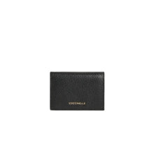 Carica l'immagine nel visualizzatore di Gallery, Coccinelle Portafoglio Metallic Soft Small Noir - STANGA Pelletteria
