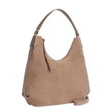 Carica l&#39;immagine nel visualizzatore di Gallery, Coccinelle Rebekka Suede Medium Warm Taupe - STANGA Pelletteria
