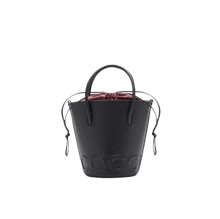 Carica l&#39;immagine nel visualizzatore di Gallery, Coccinelle Secchiello Myrtha Maxi Logo Medium Nero - STANGA Pelletteria
