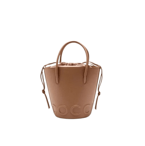 Coccinelle Secchiello Myrtha Maxi Logo Medium Skin - STANGA Pelletteria