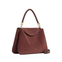Carica l'immagine nel visualizzatore di Gallery, Coccinelle Tiggy Medium Suede Bimaterial Berry/Berry - STANGA Pelletteria

