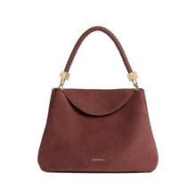 Carica l'immagine nel visualizzatore di Gallery, Coccinelle Tiggy Medium Suede Bimaterial Berry/Berry - STANGA Pelletteria
