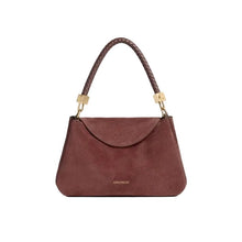 Carica l'immagine nel visualizzatore di Gallery, Coccinelle Tiggy Small Suede Bimaterial Berry/Berry - STANGA Pelletteria
