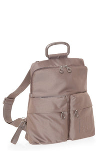 Copia del Mandarina Duck Zaino Piatto MD20 Taupe - STANGA Pelletteria