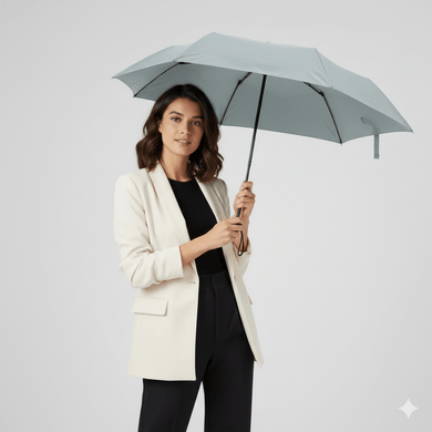 Doppler Ombrello Mini Manuale Cool Grey - STANGA Pelletteria