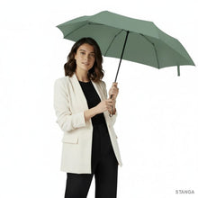 Carica l&#39;immagine nel visualizzatore di Gallery, Doppler Ombrello Mini Manuale Malachite Green - STANGA Pelletteria
