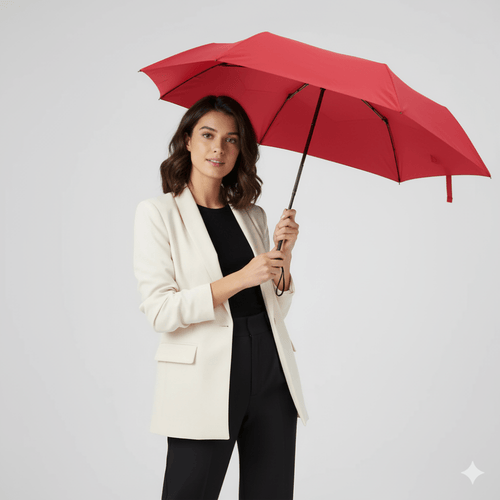 Doppler Ombrello Mini Manuale Red - STANGA Pelletteria