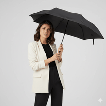 Carica l&#39;immagine nel visualizzatore di Gallery, Doppler Ombrello Mini Manuale Simply Black - STANGA Pelletteria
