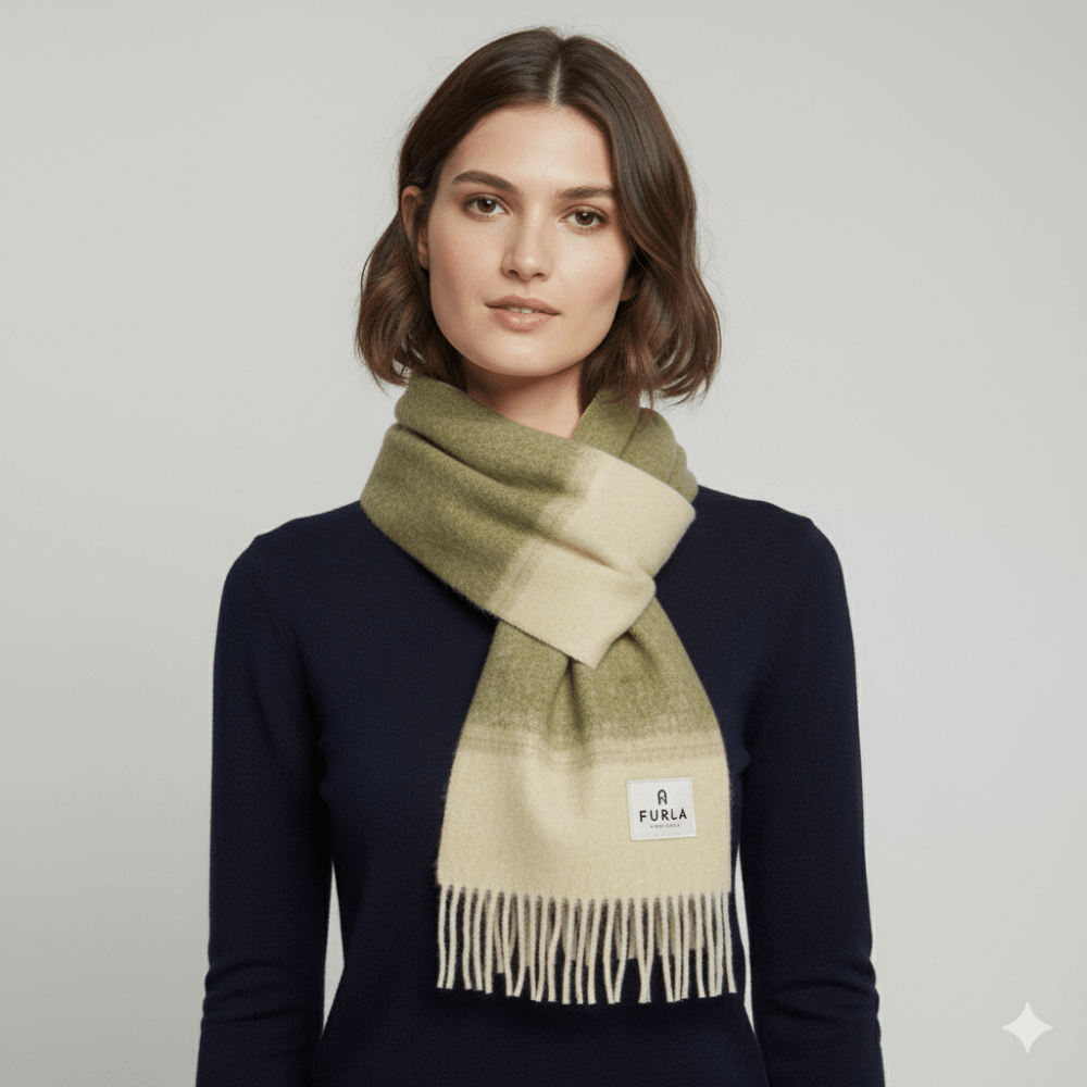 Furla Flow Sciarpa 25x185 Toni Cactus - STANGA Pelletteria