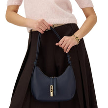 Carica l'immagine nel visualizzatore di Gallery, Furla Goccia S Shoulder Ink Blue - STANGA Pelletteria
