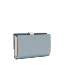Carica l&#39;immagine nel visualizzatore di Gallery, Furla Grazia Portafoglio Compatto Denim + Nuvola+ Panna - STANGA Pelletteria
