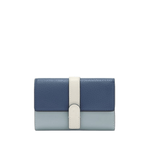 Furla Grazia Portafoglio Compatto Denim + Nuvola+ Panna - STANGA Pelletteria