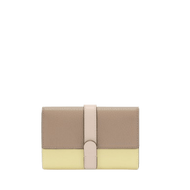 Furla Grazia Portafoglio Compatto Stucco Grey + Fresia + Azalea - STANGA Pelletteria