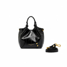 Carica l'immagine nel visualizzatore di Gallery, Gianni Chiarini Dua Small Nero BS12678 - STANGA Pelletteria
