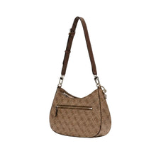 Carica l'immagine nel visualizzatore di Gallery, Guess Borsa A Spalla Noelle 4G Logo Latte Logo Brown - STANGA Pelletteria
