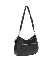 Carica l&#39;immagine nel visualizzatore di Gallery, Guess Borsa a spalla Noelle Saffiano Nera - STANGA Pelletteria
