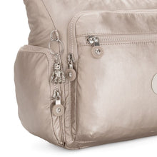 Carica l&#39;immagine nel visualizzatore di Gallery, Kipling Gabbie Borsa con Tracolla Regolabile Metallic Glow - STANGA Pelletteria
