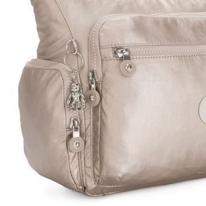 Kipling Gabbie Borsa con Tracolla Regolabile Metallic Glow - STANGA Pelletteria