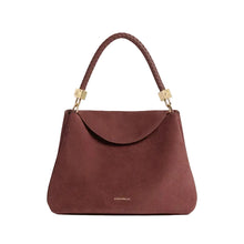 Carica l'immagine nel visualizzatore di Gallery, Coccinelle Tiggy Medium Suede Bimaterial Berry/Berry
