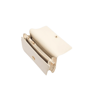 Liu Jo Borsa A Tracolla Con Catena Pochette Cream - STANGA Pelletteria