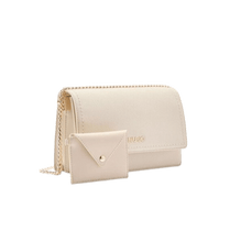Carica l&#39;immagine nel visualizzatore di Gallery, Liu Jo Borsa A Tracolla Con Catena Pochette Cream - STANGA Pelletteria
