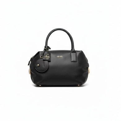 Liu Jo Borsa Grande Con Charm Nero - STANGA Pelletteria