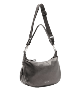 Liu Jo Borsa Hobo Media Better Antracite Metallica - STANGA Pelletteria