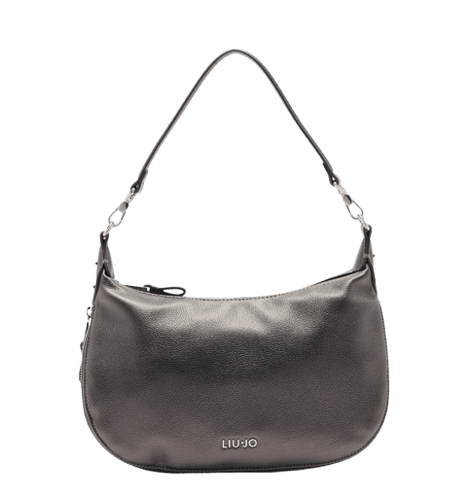 Liu Jo Borsa Hobo Media Better Antracite Metallica - STANGA Pelletteria