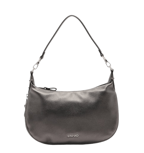 Liu Jo Borsa Hobo Media Better Antracite Metallica - STANGA Pelletteria