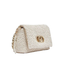 Carica l'immagine nel visualizzatore di Gallery, Liu Jo Borsa Media LaPuffy In Crochet Cream - STANGA Pelletteria

