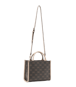 Liu Jo Borsa Piccola Con Charm Logata Neutro - STANGA Pelletteria