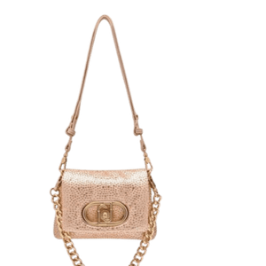 Liu Jo Borsa Piccola LaPuffy Con Strass Rosa Cipria - STANGA Pelletteria