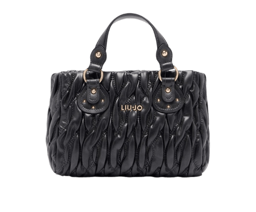 Liu Jo Borsa Piccola Matelassé Nero - STANGA Pelletteria