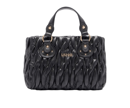 Liu Jo Borsa Piccola Matelassé Nero - STANGA Pelletteria
