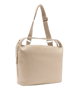 Liu Jo Borsa Shopping Bag Con Tracolla Beige - STANGA Pelletteria