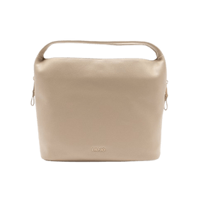 Liu Jo Borsa Shopping Bag Con Tracolla Beige - STANGA Pelletteria