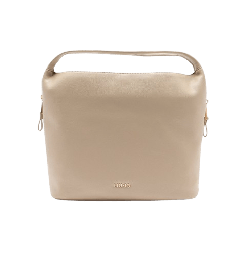 Liu Jo Borsa Shopping Bag Con Tracolla Beige - STANGA Pelletteria