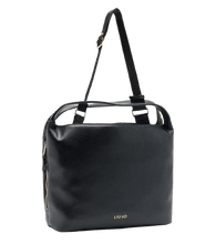 Carica l&#39;immagine nel visualizzatore di Gallery, Liu Jo Borsa Shopping Bag Con Tracolla Nero - STANGA Pelletteria
