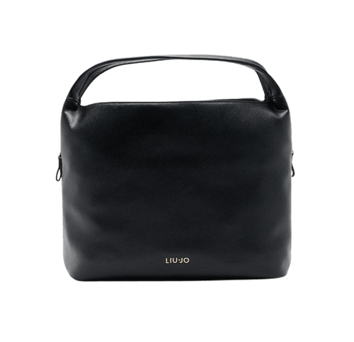 Liu Jo Borsa Shopping Bag Con Tracolla Nero - STANGA Pelletteria