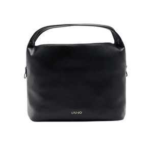 Liu Jo Borsa Shopping Bag Con Tracolla Nero - STANGA Pelletteria