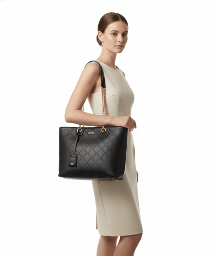 Liu Jo Borsa Shopping Bag Media Nera - STANGA Pelletteria